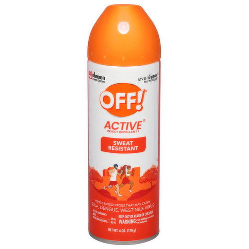 Off Insect Repellent I, Sweat Resistant