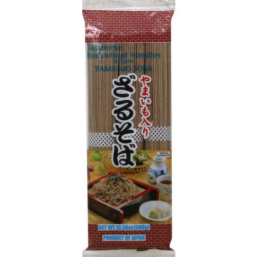 JFC Buckwheat Noodles, with Yam, Japanese