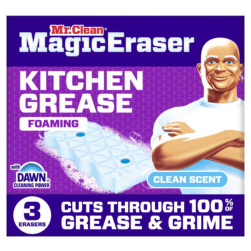 Mr. Clean Magic Eraser Sponge, All Purpose Cleaner, Ultra Foamy Image 1 of 6