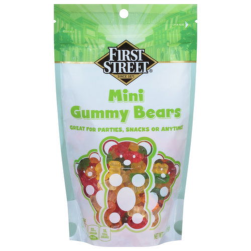 First Street Gummy Bears, Mini