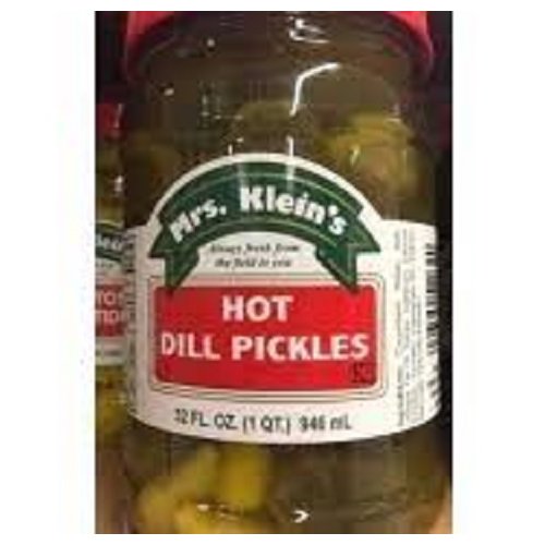 Mrs Klein Dill Pickle Med/Hot 1 gal