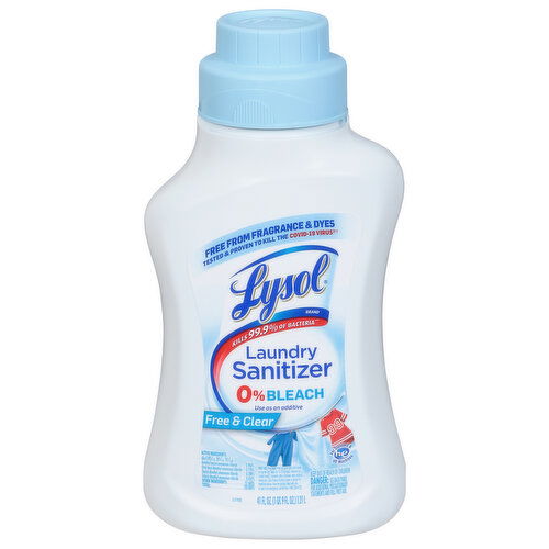 Lysol Laundry Sanitizer, Free & Clear