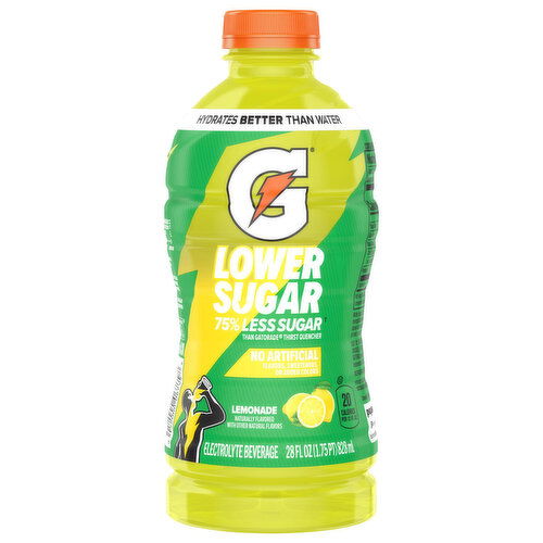 Gatorade Lower Sugar Lemonade Electrolyte Beverage
