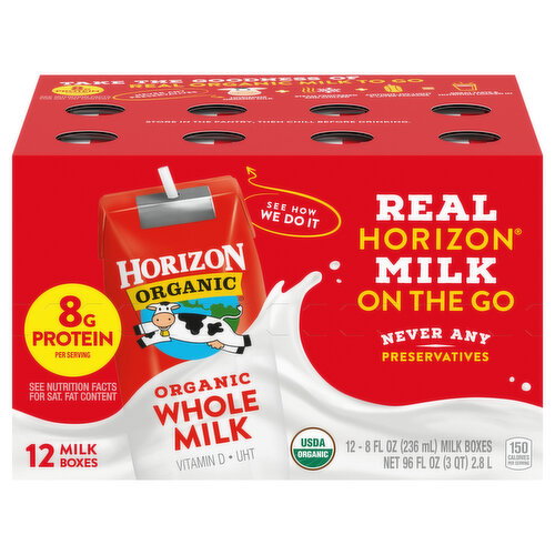 Horizon Organic Organic Whole Milk