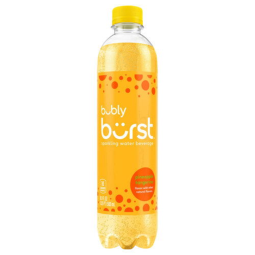 Bubly Pineapple Tangerine Sparkling Water Beverage