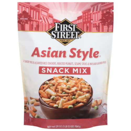 First Street Snack Mix, Asian Style