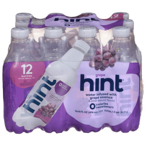 Hint Water, Grape