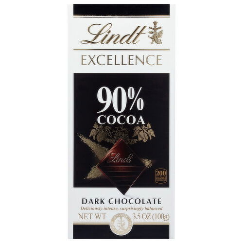 Lindt 90% Cocoa Dark Chocolate