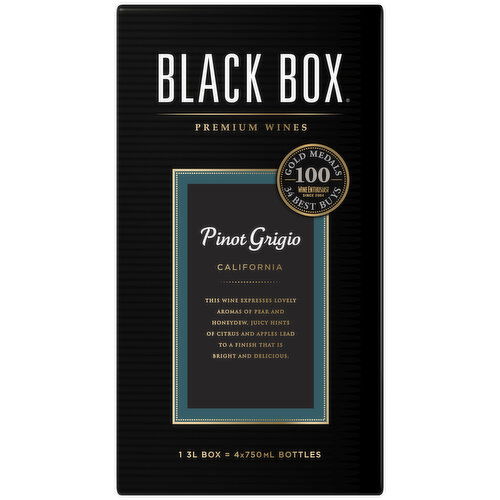 Black Box Pinot Grigio White Wine Box