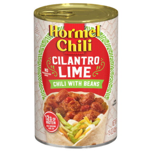 Hormel Chili Cilantro Lime Chili with Beans