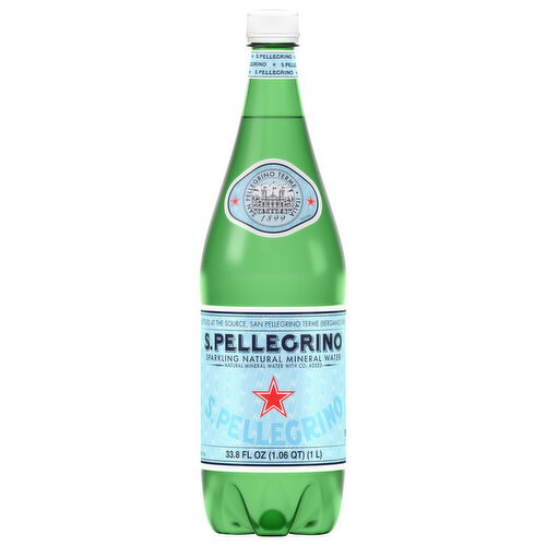 S.Pellegrino Sparkling Natural Mineral Water Image 1 of 6