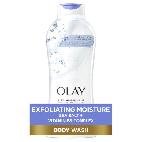 Olay Exfoliating Body Wash with Sea Salts