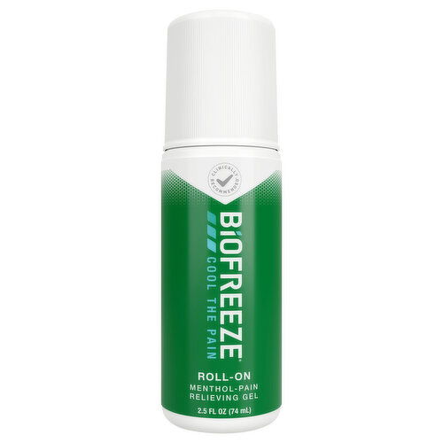 Biofreeze Menthol-Pain Relieving Gel Roll-On