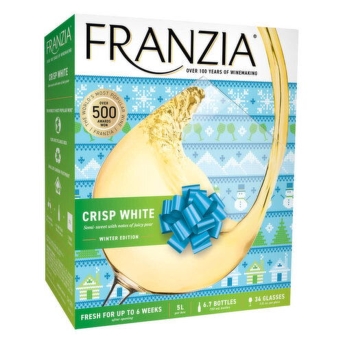 Franzia Crisp White Blend Wine Box