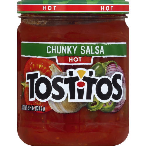 Tostitos Salsa, Chunky, Hot