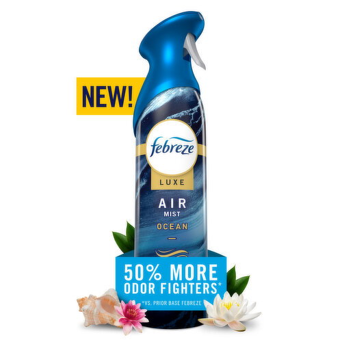 Febreze Febreze Air Mist Luxe Air Freshener Spray, Ocean Scent, 8.1oz Image 1 of 6