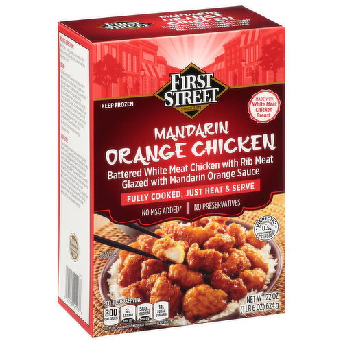 First Street Mandarin Orange Chicken Image 1 of 6
