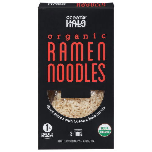 Ocean's Halo Ramen Noodles, Organic