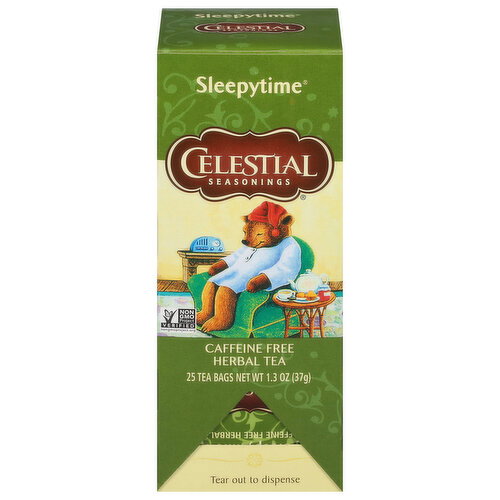 Celestial Seasonings Herbal Tea, Caffeine Free, Tea Bags Image 1 of 6