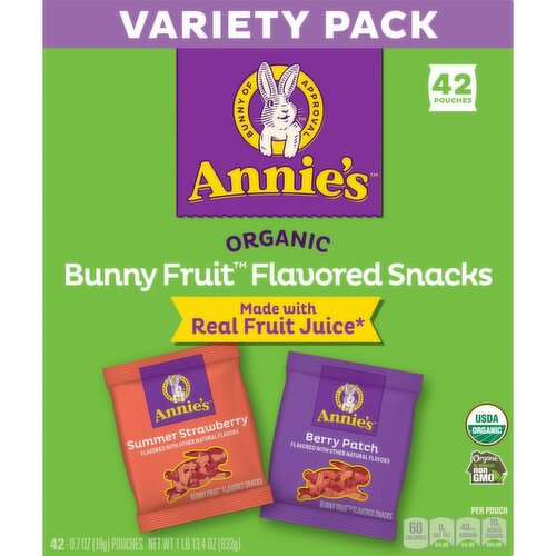 Annies Organic Fruit Snacks Variety Pack