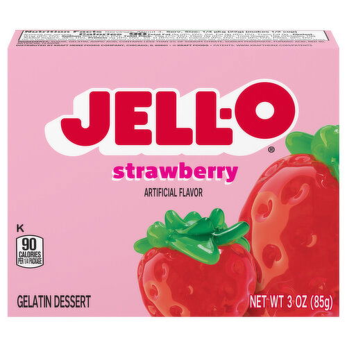 Jell-O Strawberry Gelatin Dessert