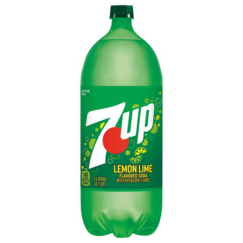 7-UP Soda, Lemon Lime Flavored