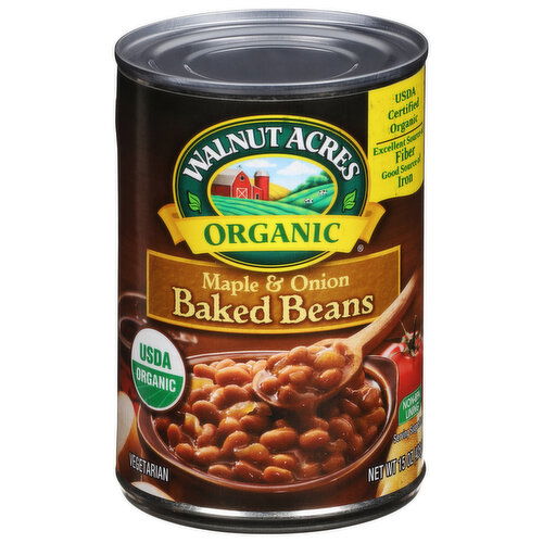 Walnut Acres Baked Beans, Organic, Maple & Onion