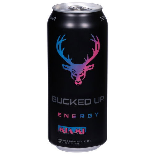 Bucked Up Energy Miami