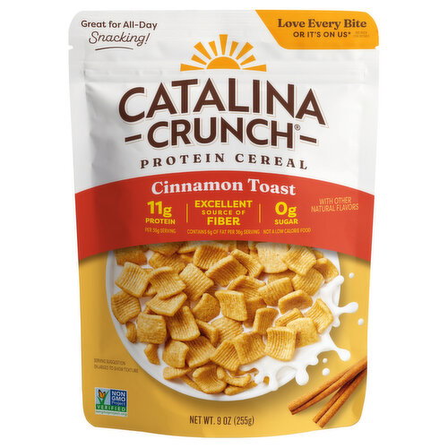 Catalina Crunch Cinnamon Toast Protein Cereal