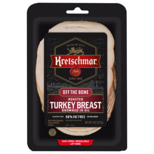 Kretschmar Turkey Breast, Roasted, Browned in Oil