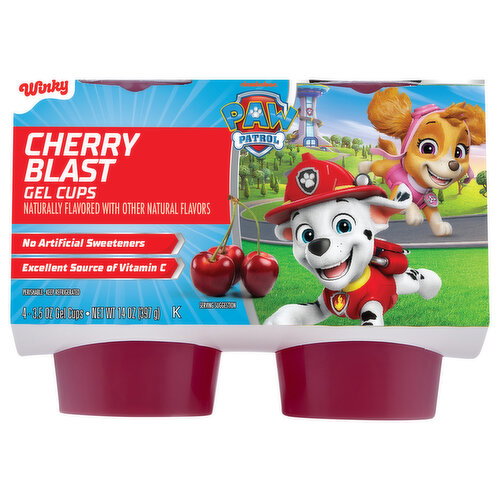 PAW Patrol Cherry Blast Gel Snacks Image 1 of 4