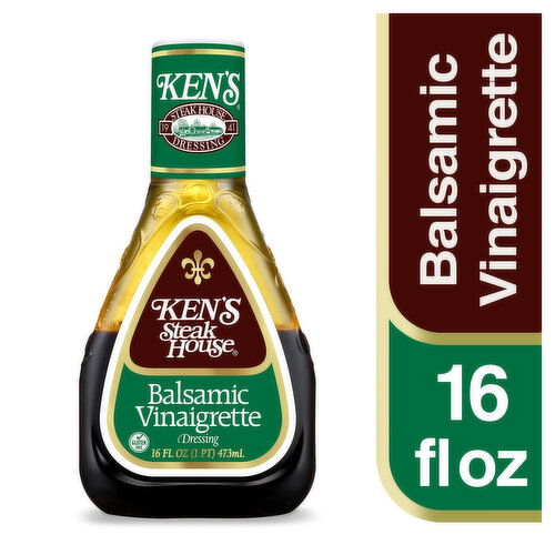 Ken's Steak House Balsamic Vinaigrette Salad Dressing