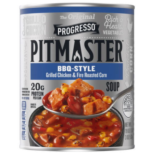 Progresso BBQ-Style Grilled Chicken & Fire Roasted Corn Soup