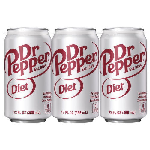 Dr Pepper Soda, Diet