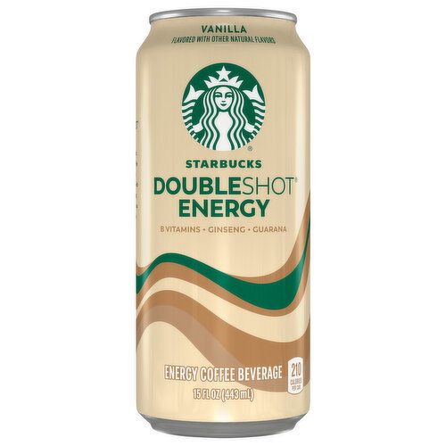Starbucks Vanilla Energy Coffee Beverage Image 1 of 3