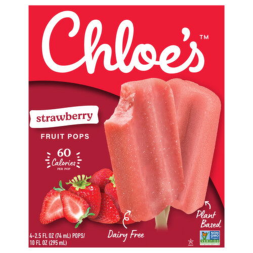 Chloe's Fruit Pops, Strawberry