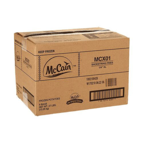 McCain Shoestring Fries 1/4 XL