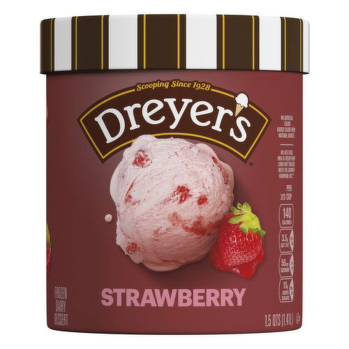 Dreyer's Frozen Dairy Dessert, Strawberry