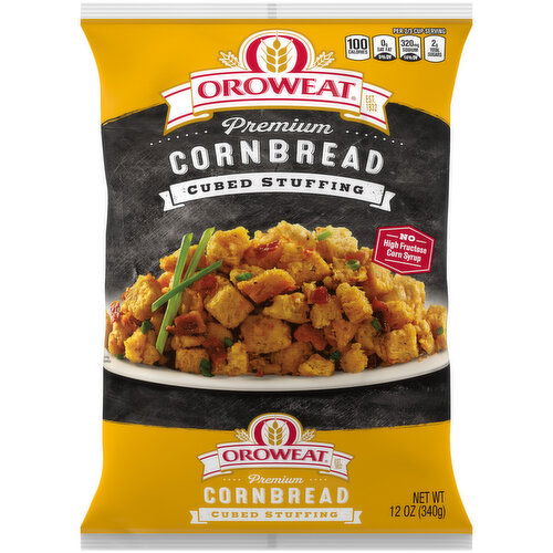 Oroweat Cornbread Cubed Stuffing, 12 oz