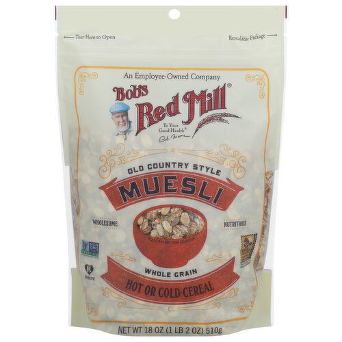 Bob's Red Mill Muesli, Whole Grain, Old Country Style