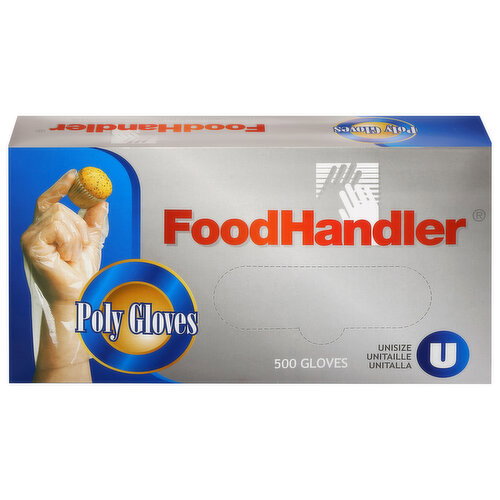FoodHandler Unisize Poly Gloves