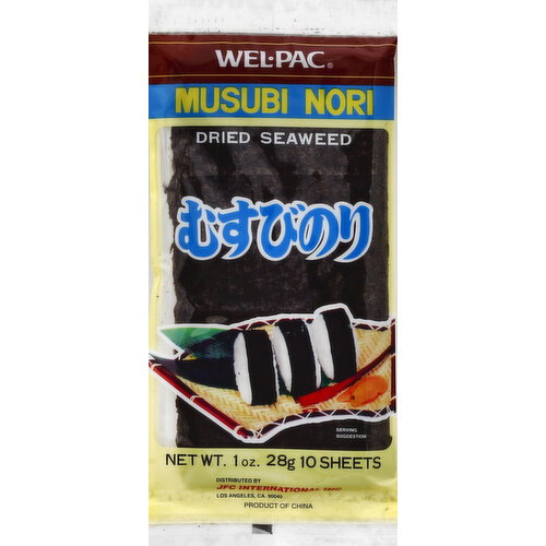 Wel-Pac Dried Seaweed, Musubi Nori