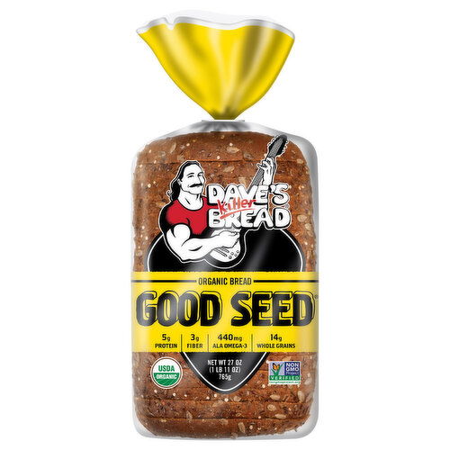 Dave's Killer Bread Dave's Killer Bread Good Seed, Seeded Organic Bread, 27 oz Loaf
