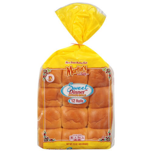 Martin's Rolls, Potato, Sweet Dinner
