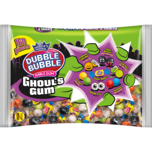 Double Bubble Ghouls Gum 160ct