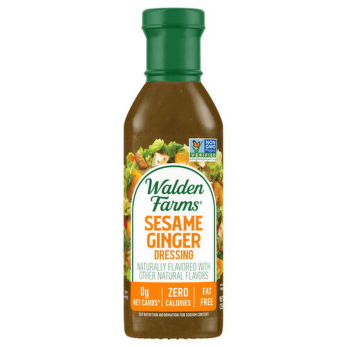 Walden Farms Dressing, Sesame Ginger