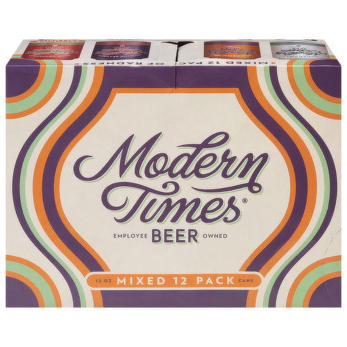 Modern Times Beer, Mixed 12 Pack