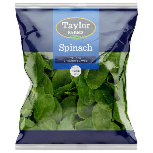 Taylor Farms Spinach Leaves, Tender