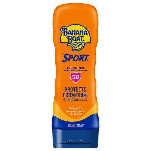 Banana Boat Broad Spectrum SPF 50 Sunscreen Lotion Image 1 of 3