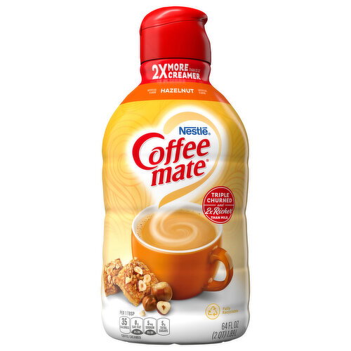Coffee-Mate Non-Dairy Hazelnut Creamer Image 1 of 6